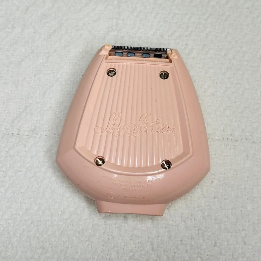 Vintage Lady Sunbeam Electric Razor • Tested & Working • Original Case